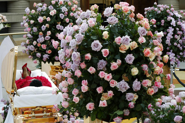 Aretha Franklin Public Viewing Aretha Franklin Public Viewing