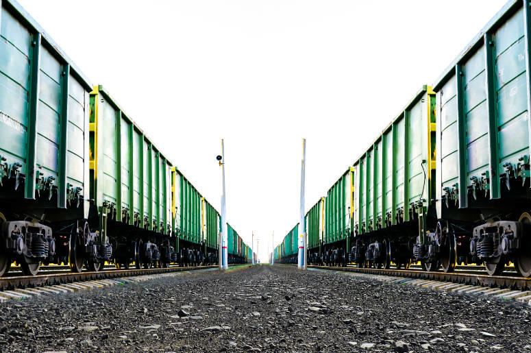 Two lines of cargo freight train. Train,Frieght,Cargo,Human,Waste,NY,New York City,Parked,Poop,Sewage,Town,Alabama,Parrish,Smell,Stink,100.3 Jack FM