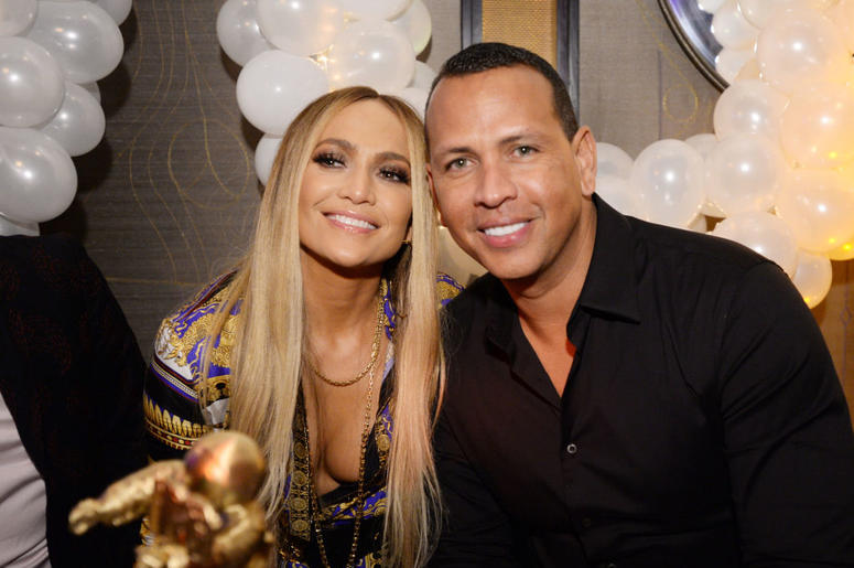 Jennifer Lopez and Alex Rodriguez