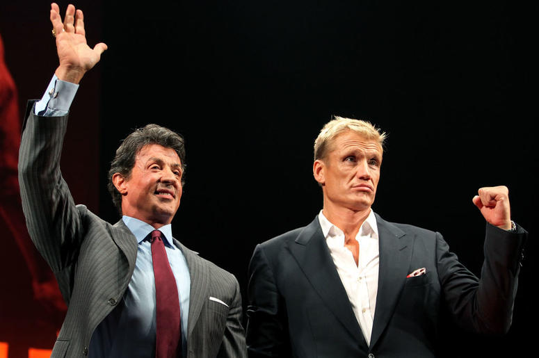 Sylvester Stallone & Dolph Lundgren Sylvester Stallone & Dolph Lundgren
