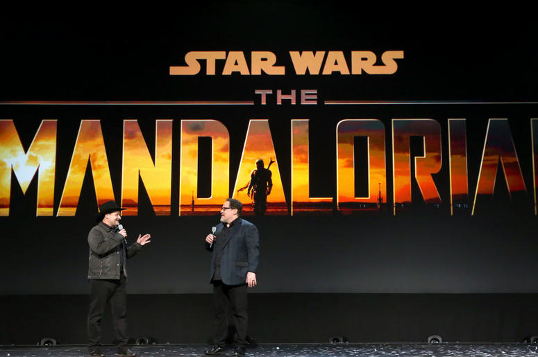 Dave Filoni and Jon Favreau