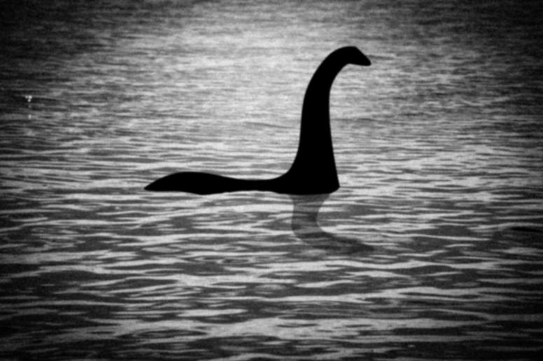 Loch Ness Monster Stock Photo