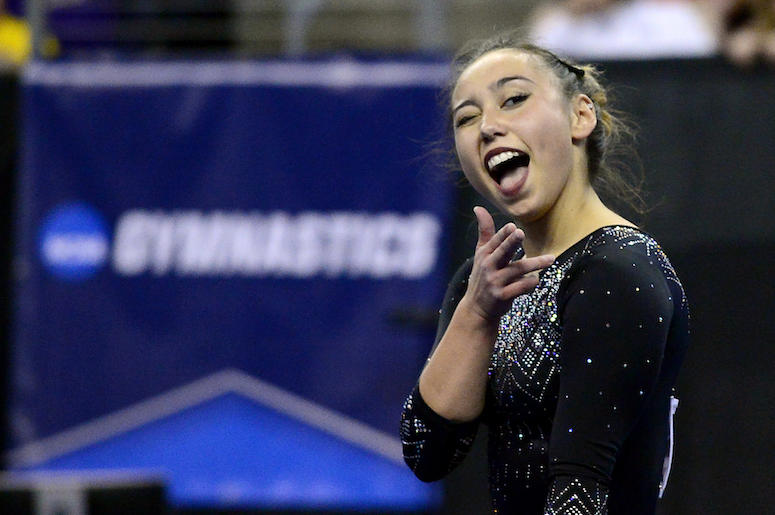 Katelyn Ohashi, UCLA, Gymnastics, 2017 Katelyn Ohashi, UCLA, Gymnastics, 2017