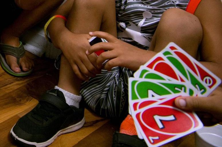 UNO, Card Game, Kids, Playing UNO, Card Game, Kids, Playing