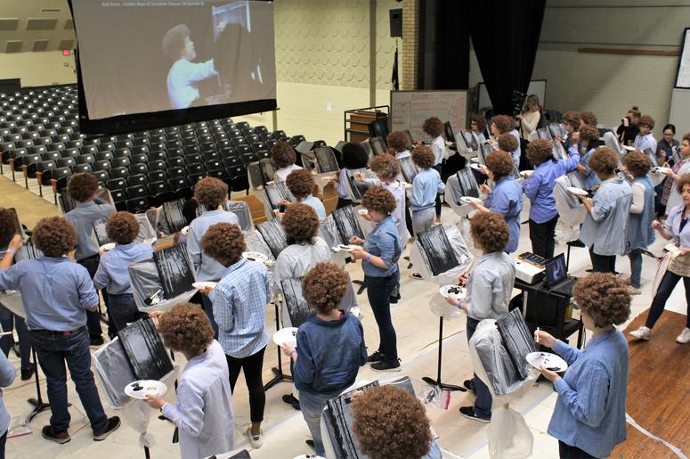 Kids Painting with Bob Ross