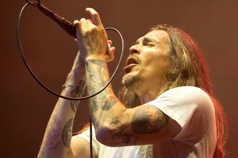 Brandon Boyd, Incubus, Singing, Concert, Long Hair, Innings Festival, 2019 Brandon Boyd, Incubus, Singing, Concert, Long Hair, Innings Festival, 2019