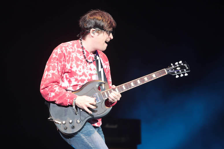 Rivers Cuomo, Guitar, Weezer, Concert, Coachella, 2019 Rivers Cuomo, Guitar, Weezer, Concert, Coachella, 2019