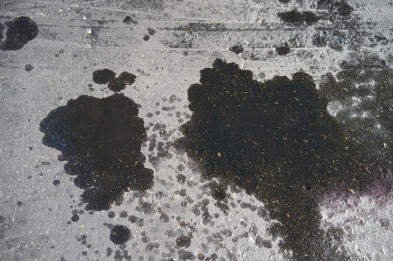 Oil, Spill, Stain, Parking Lot, Car Oil, Spill, Stain, Parking Lot, Car