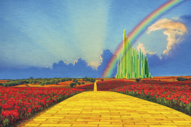 Yellow Brick Road, Wizard of Oz, Emerald City Yellow Brick Road, Wizard of Oz, Emerald City
