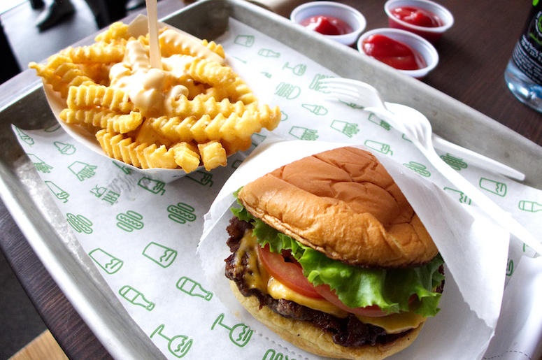 Shake Shack, Hamburger, French Fries Shake Shack, Hamburger, French Fries