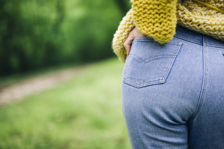 Woman, Jeans, Butt Woman, Jeans, Butt