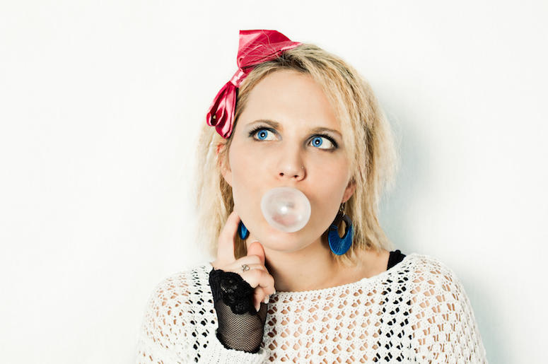 1980s, Woman, Bubblegum, 80s 1980s, Woman, Bubblegum, 80s