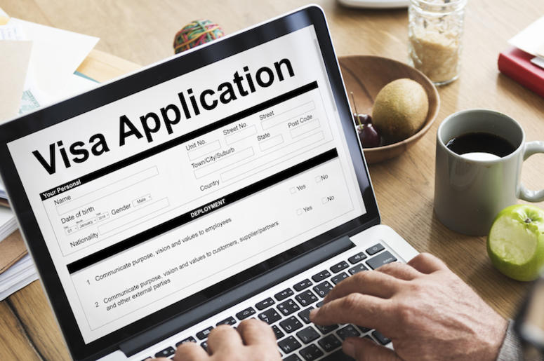 Electronic, Visa Form, Computer Electronic, Visa Form, Computer