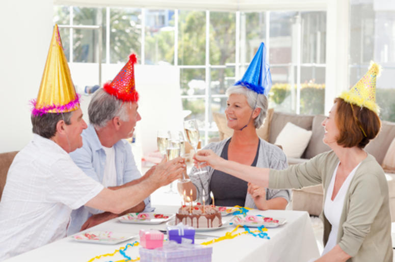 Birthday Party For Old People