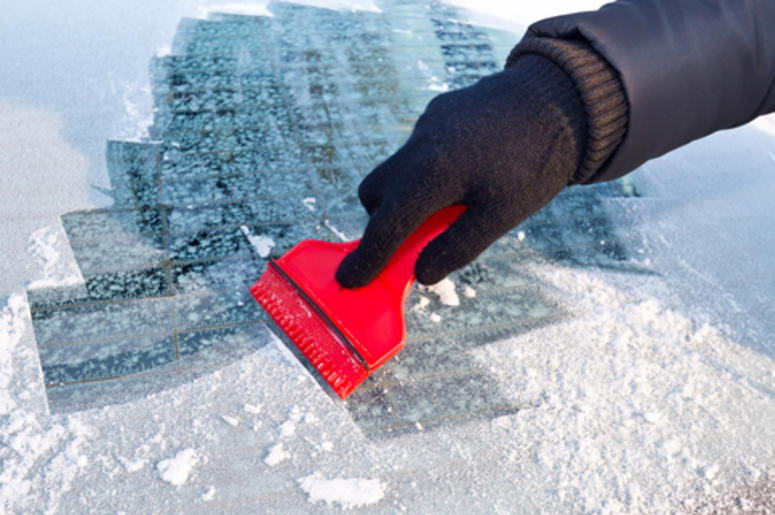 Scraping Ice