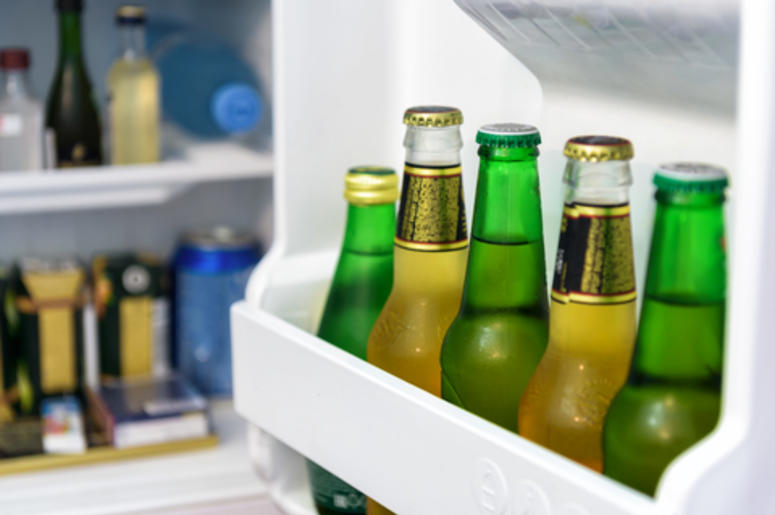 Fridge full of beer