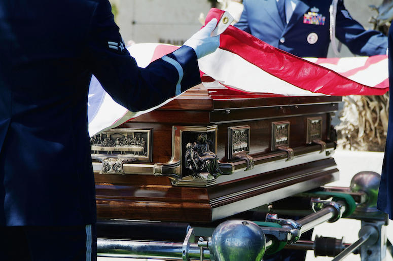 Honor Guard, Flag, Casket, Military Funeral Honor Guard, Flag, Casket, Military Funeral