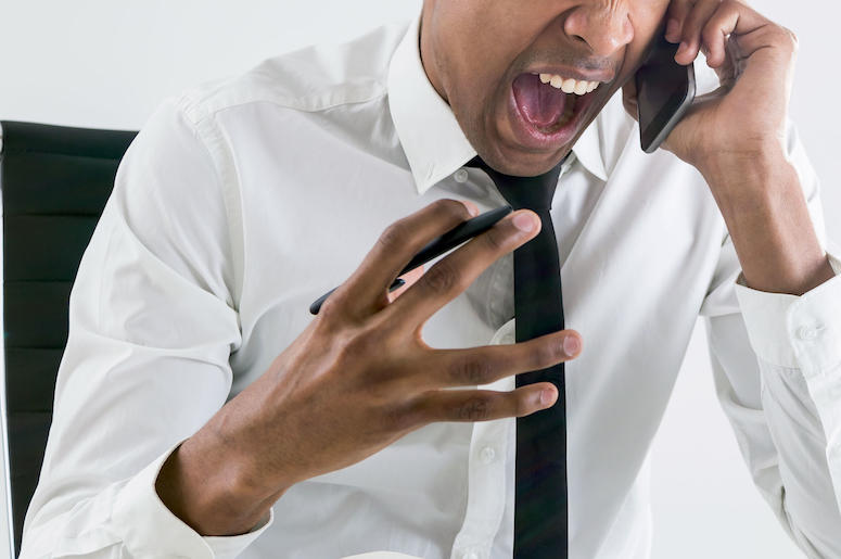 Man, Angry, Furious, Shouting, Phone Call Man, Angry, Furious, Shouting, Phone Call