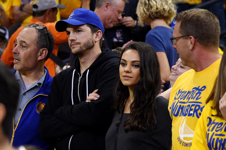 Ashton Kutcher and Mila Kunis Ashton Kutcher and Mila Kunis