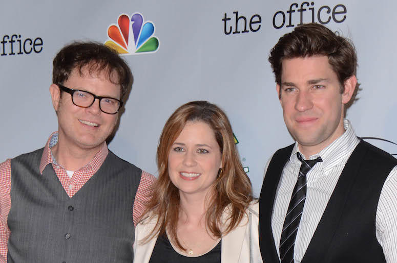 Rainn Wilson, Jenna Fischer, John Krasinski, The Office, Series Finale, Red Carpet, 2013 Rainn Wilson, Jenna Fischer, John Krasinski, The Office, Series Finale, Red Carpet, 2013