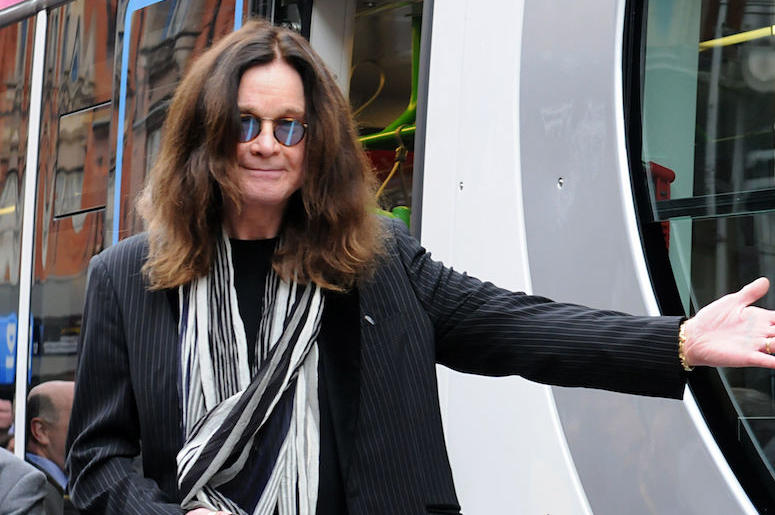 Ozzy Osbourne, Midland Metro Tram, 2016 Ozzy Osbourne, Midland Metro Tram, 2016