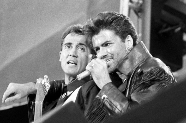 George Michael, Andrew Ridgeley, Wham, Concert George Michael, Andrew Ridgeley, Wham, Concert