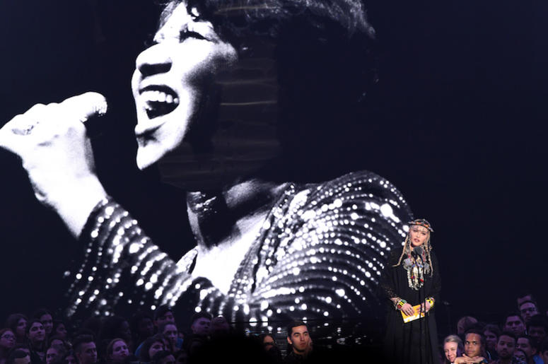 Madonna, Aretha Franklin, Video Music Awards, 2018 Madonna, Aretha Franklin, Video Music Awards, 2018