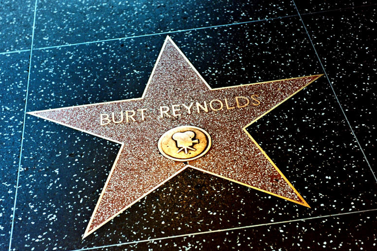 Burt Reynolds Star On The Hollywood Walk of Fame