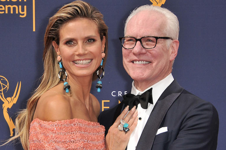 Heidi Klum, Tim Gunn, Red Carpet, Tuxedo, Heidi Klum, Tim Gunn, Red Carpet, Tuxedo,