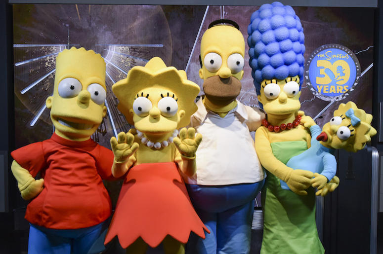 The Simpsons, Costumed Characters, 30th Anniversary, 2018 The Simpsons, Costumed Characters, 30th Anniversary, 2018