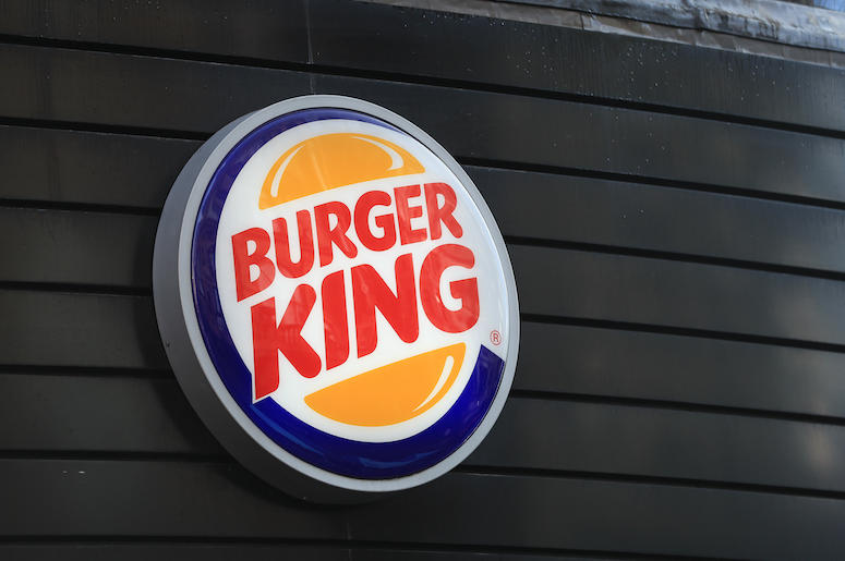 Burger King, Sign, Wall, Logo, Restaurant, Exterior, London Burger King, Sign, Wall, Logo, Restaurant, Exterior, London
