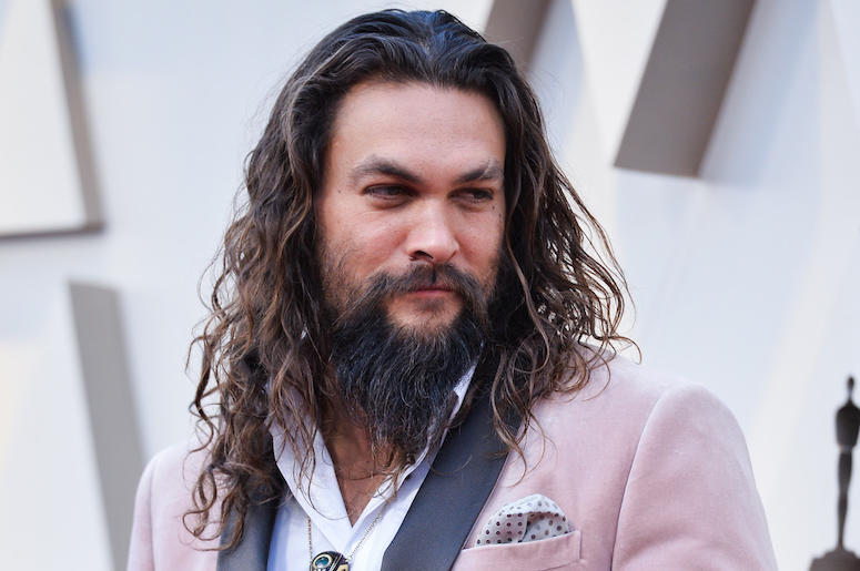 Jason Momoa, Pink Suit, Red Carpet, 91st Academy Awards, 2019 Jason Momoa, Pink Suit, Red Carpet, 91st Academy Awards, 2019