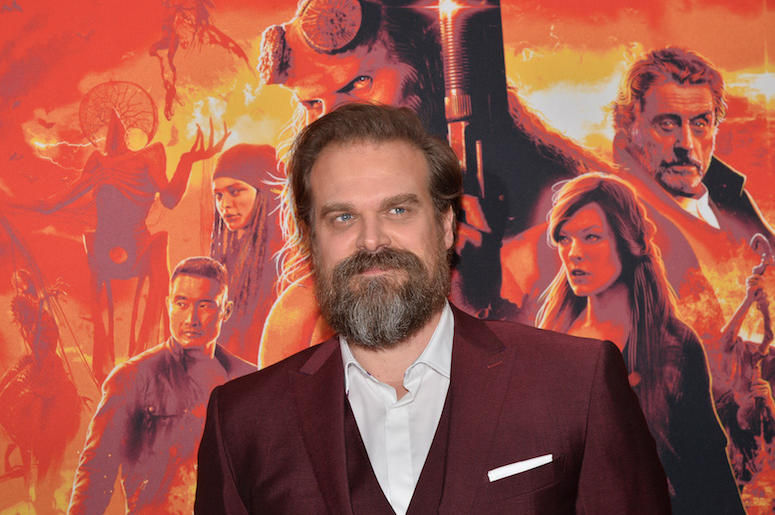 David Harbour, Hellboy, Red Carpet, New York Screening, 2019 David Harbour, Hellboy, Red Carpet, New York Screening, 2019