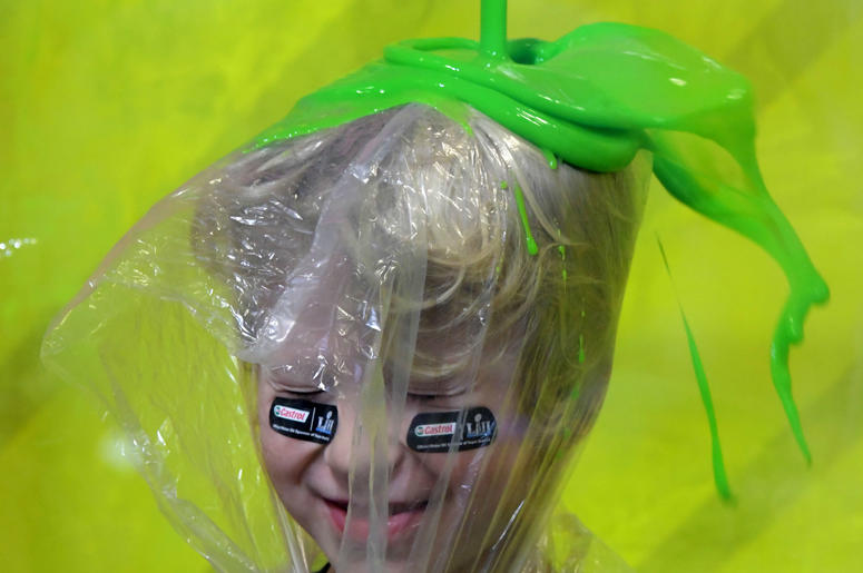 Kid getting Slimed