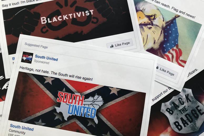 Facebook ads linked to a Russian effort Facebook ads linked to a Russian effort