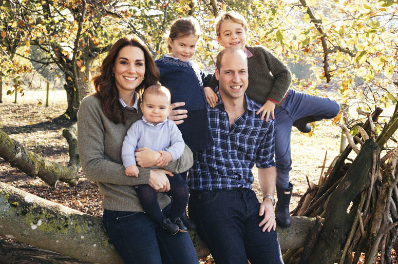 Britain's Prince William and Kate, Duchess of Cambridge with their children Britain's Prince William and Kate, Duchess of Cambridge with their children