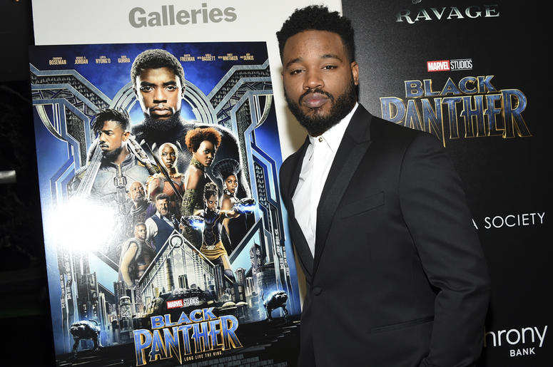 AP18284783810985 In this Feb. 13, 2018 file photo, director Ryan Coogler attends a special screening of "Black Panther" in New York. Coogler will write and direct the sequel to “Black Panther.” Neither a start date nor a release date has yet been announced. (Photo by Evan