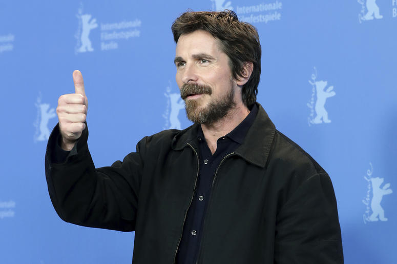 AP19042492431394 Actor Christian Bale poses for the photographers during a photo call for the film 'Vice' at the 2019 Berlinale Film Festival in Berlin, Germany, Monday, Feb. 11, 2019. (AP Photo/Michael Sohn)