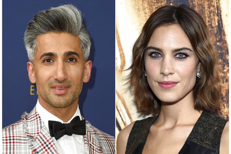 Tan France and Alexa Chung Tan France and Alexa Chung