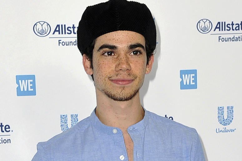 AP19188520446656 In this April 25, 2019, file photo, Cameron Boyce arrives at WE Day California at The Forum in Inglewood, California. (Photo by Richard Shotwell/Invision/AP, File)