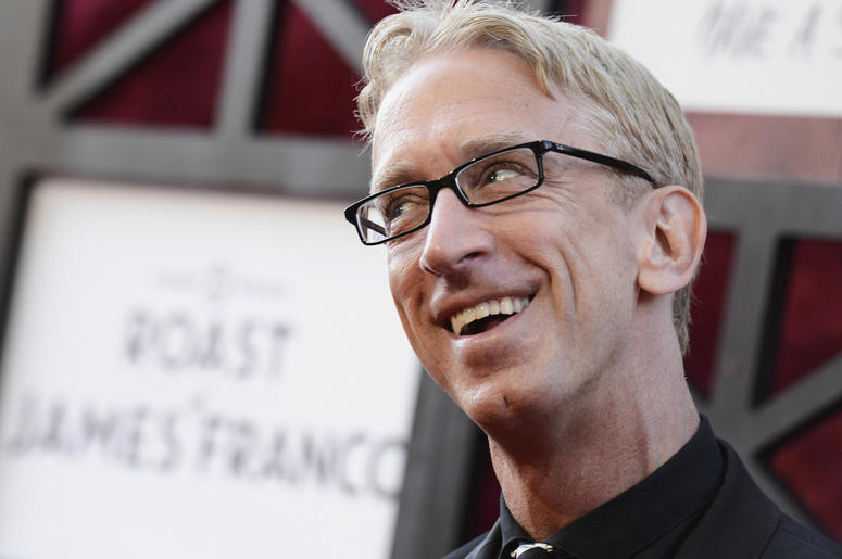 AP19225255068275 In this Aug. 25, 2013, file photo, comedian Andy Dick arrives at the Comedy Central Roast of James Franco at The Culver Studios in Culver City, California. (Photo by Dan Steinberg/Invision/AP, File)
