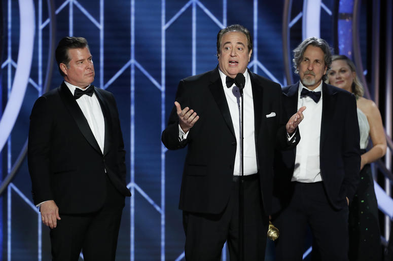 Nick Vallelonga Jan 6, 2019; Beverly Hills, CA, USA; Nick Vallelonga, winner of Best Screenplay - Motion Picture during the 76th Golden Globe Awards at the Beverly Hilton. Mandatory Credit: Paul Drinkwater/NBC via USA TODAY NETWORK