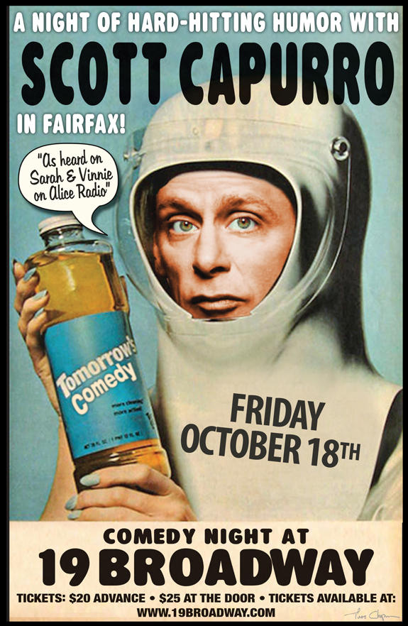 Scott Capurro at 19 Broadway - Fairfax Scott Capurro at 19 Broadway - Fairfax