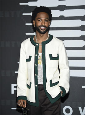 AP19254173146786 Rapper Big Sean attends the Spring/Summer 2020 Savage X Fenty show, presented by Amazon Prime, at the Barclays Center on Tuesday, Sept, 10, 2019, in New York. (Photo by Evan Agostini/Invision/AP)