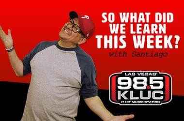 So What Did We Learn This Week? With Santiago KLUC's Santiago