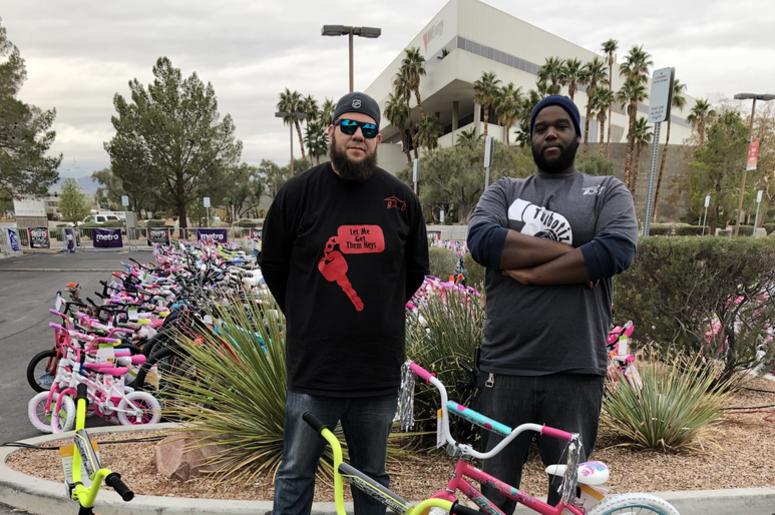 Big Boy Carz LV hosts Joe and J.B. Bring Hot Wheels to Toy Drive Big Boy Carz LV hosts Joe and J.B.