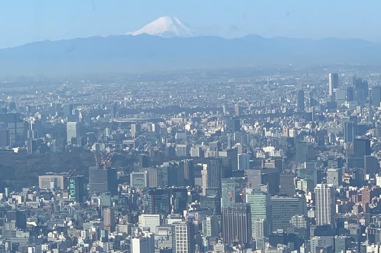 Tokyo & Mt. Fiji from Skytree