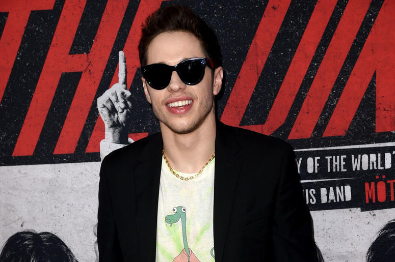 (Kevin Winter/ Getty Images) Comedian Pete Davidson on the red carpet for Netflix premiere of The Dirt