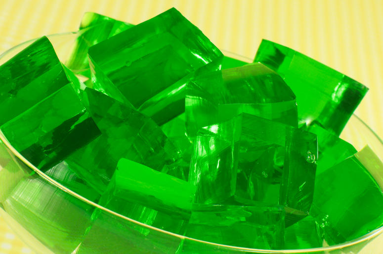 (DreamBigPhotos/ iStock/ Getty Images Plus) Bowl of green Jello