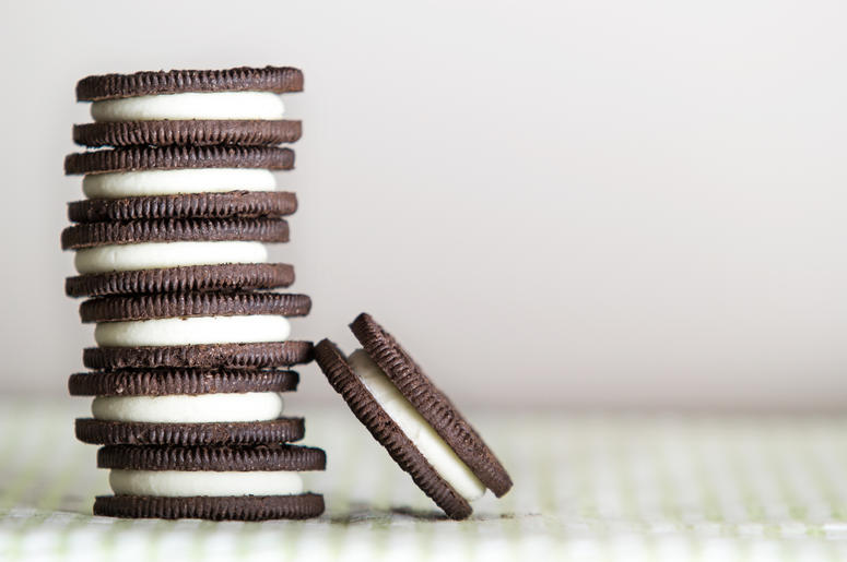 (Tracey Patterson/ Getty Images) Stack of Oreo cookies